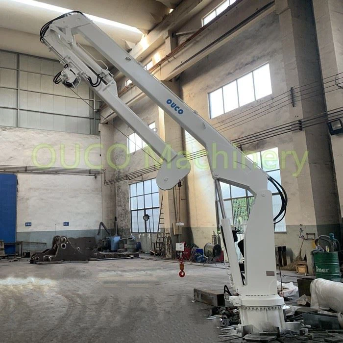 1T10M Kloubový výložník Námořní jeřáb certifikován ABS